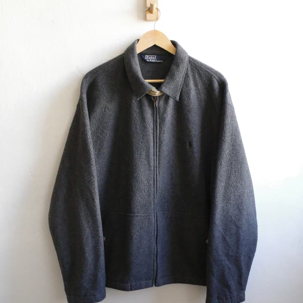 폴로 플리스 스윙 자켓