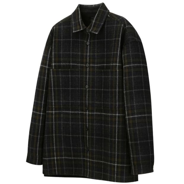 [XL]질스튜어트 뉴욕 아우터형 오버핏 체크셔츠