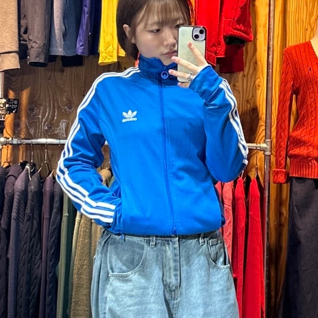 M 아디다스 유로파 블루 트랙탑