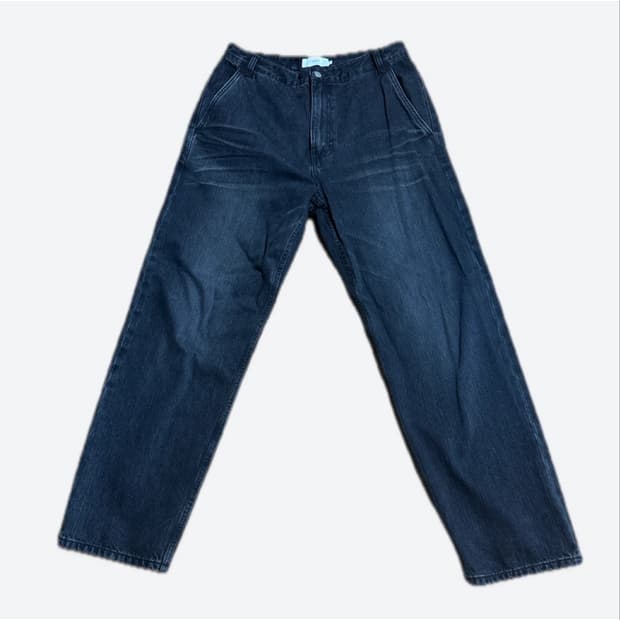 OURSELVES 아워셀브즈 와이드 데님 팬츠 2사이즈