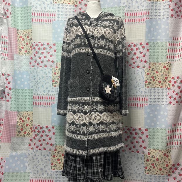 노르딕 롱 가디건 세트