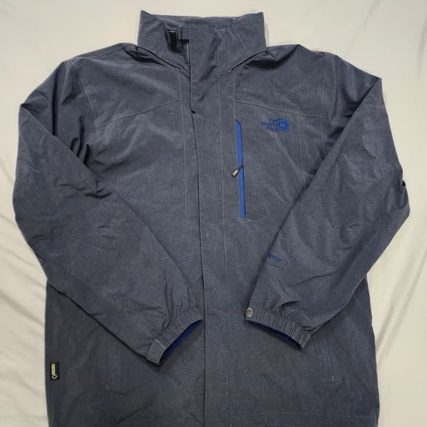 노스페이스 남성 고어텍스 디벌스 바람막이 자켓 네이비