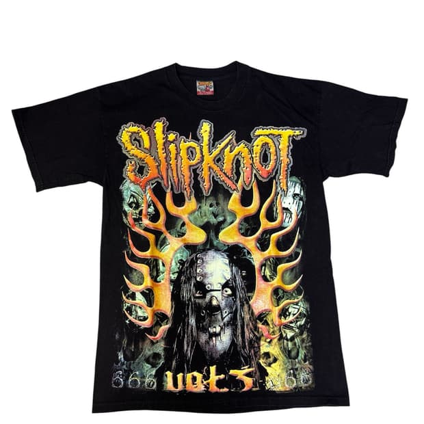 빈티지 슬립낫 부틀렉 SLIPKNOT MEXICO BOOTLEG L