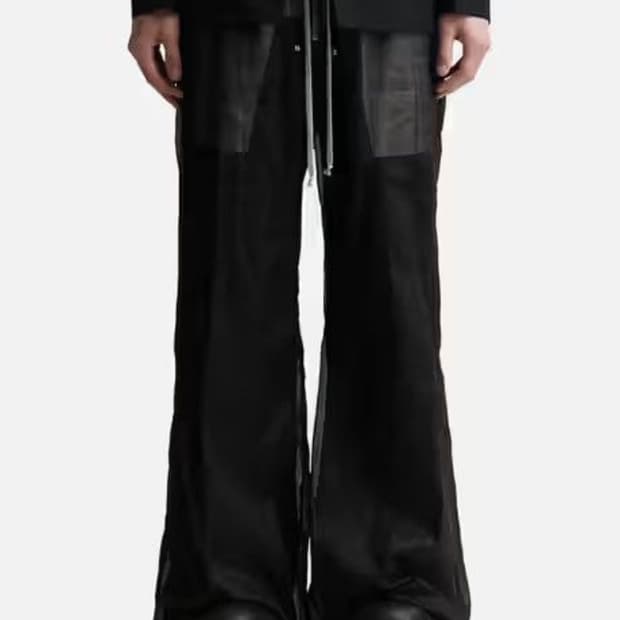 [46] ss24 릭오웬스 벨라 와이드 오간디