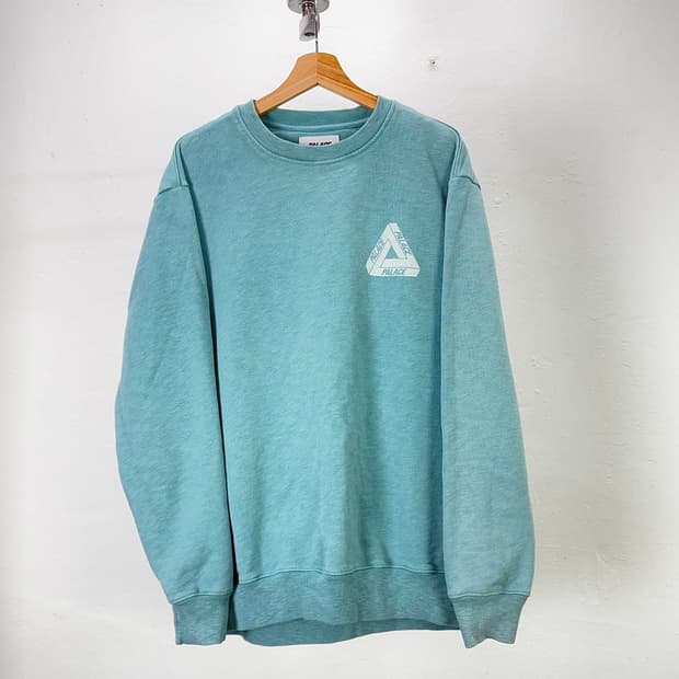 팔라스 21fw 슬러브 크루넥 그린