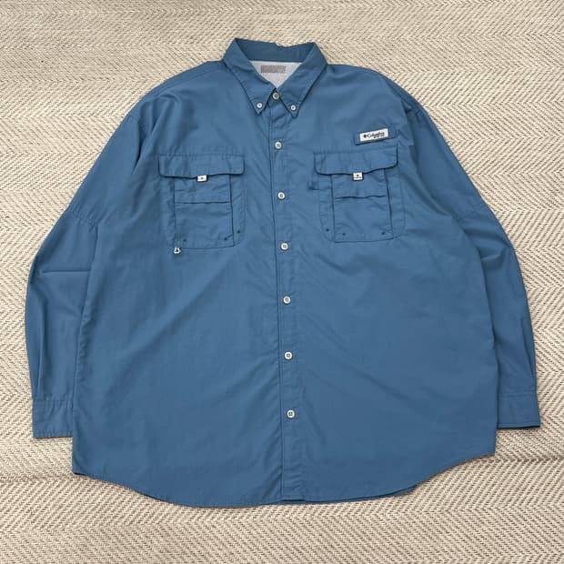 컬럼비아 pfg 워크셔츠 r3844