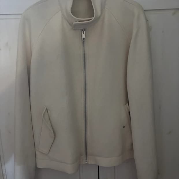 자라 해링턴 자켓 아이보리 L