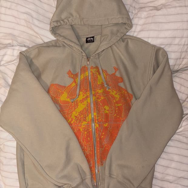 스투시 후드집업