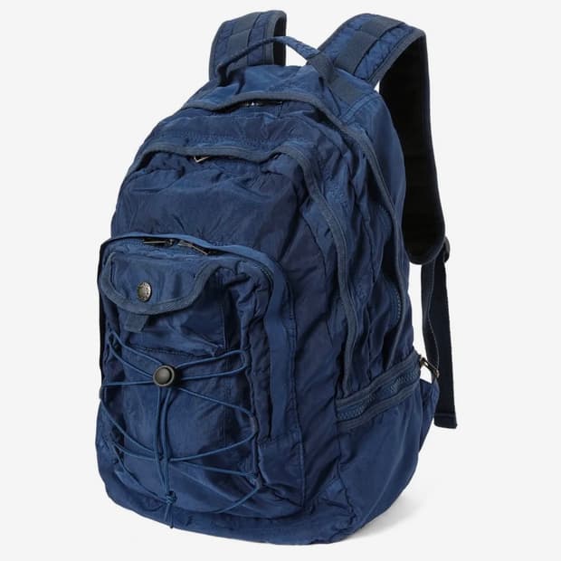 (구해요) 디스이즈네버댓 Overdyed Backpack Navy