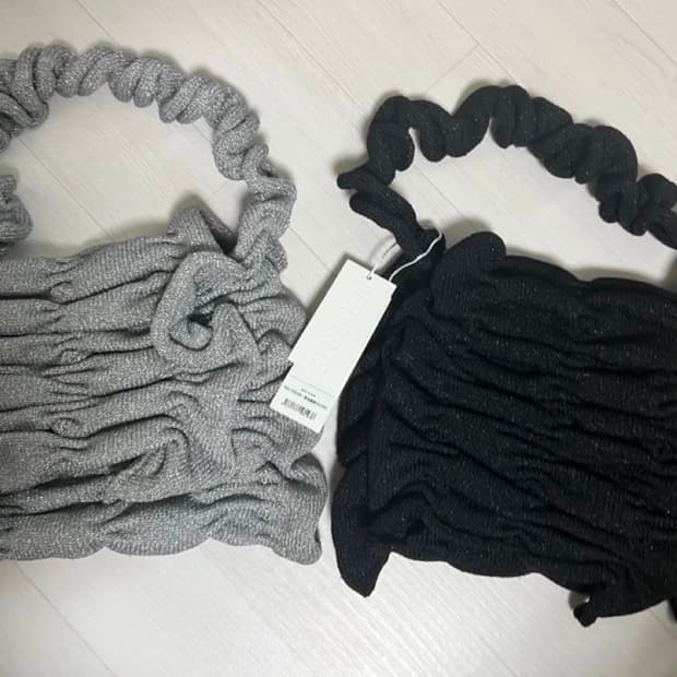 새상품 퍼버즈 링클백(실버,블랙) 1개만 판매합니다