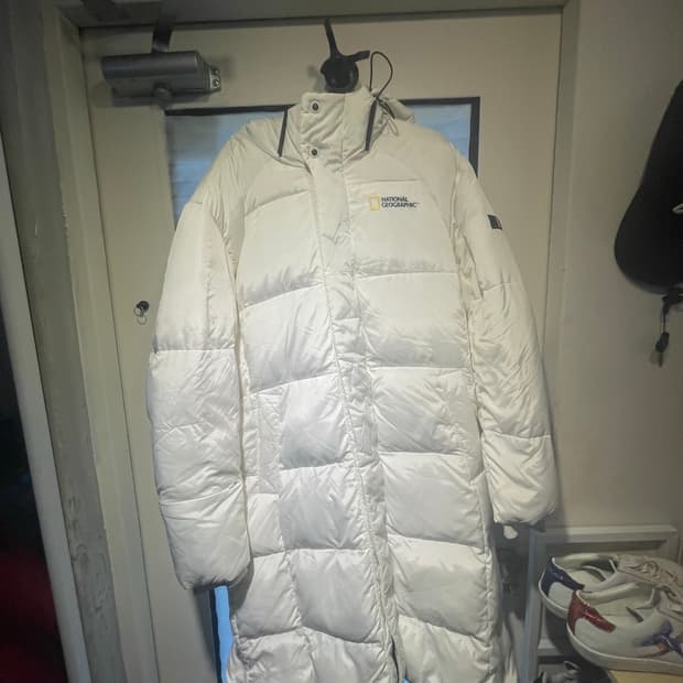 네셔널 롱패딩 xl  깨끗 