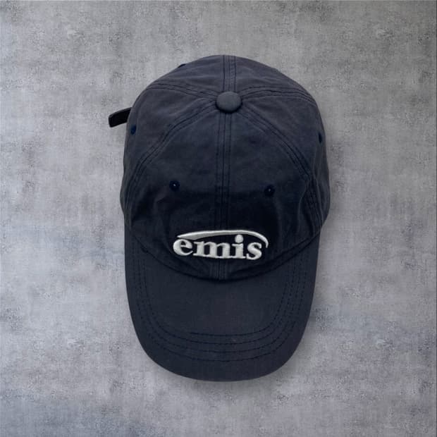 이미스 베이직 로고 네이비 볼캡