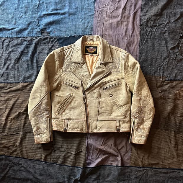 Vintage Harley Davidson Leather Jacket