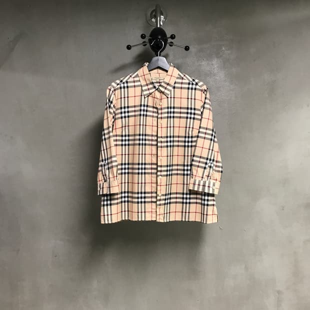 버버리 7부 셔츠 XL(W)