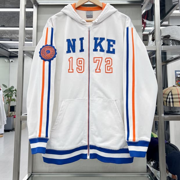 나이키 00s 1972 풀집업 스웻 후드집업