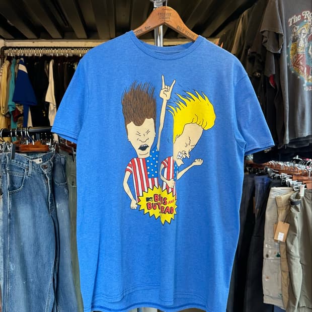 비비스 & 벗헤드 Beavis and Butt-Head 프린팅 티셔츠