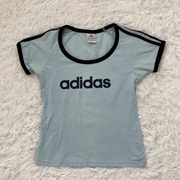 adidas sky printing short sleeve