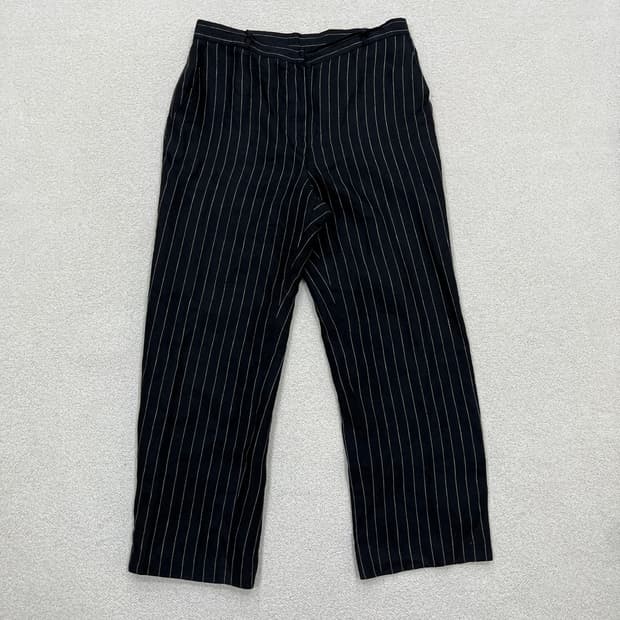 12 랄프로렌 여성 린넨 와이드 팬츠 0312M2