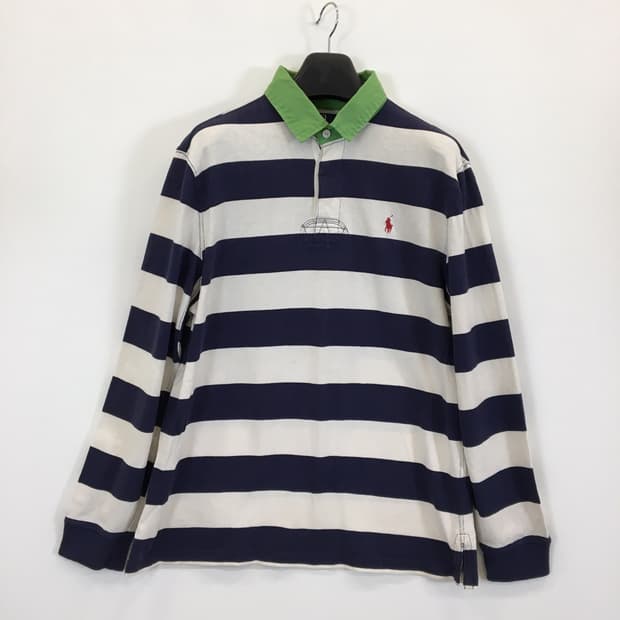 폴로 랄프로렌 00s 럭비카라티 XL 