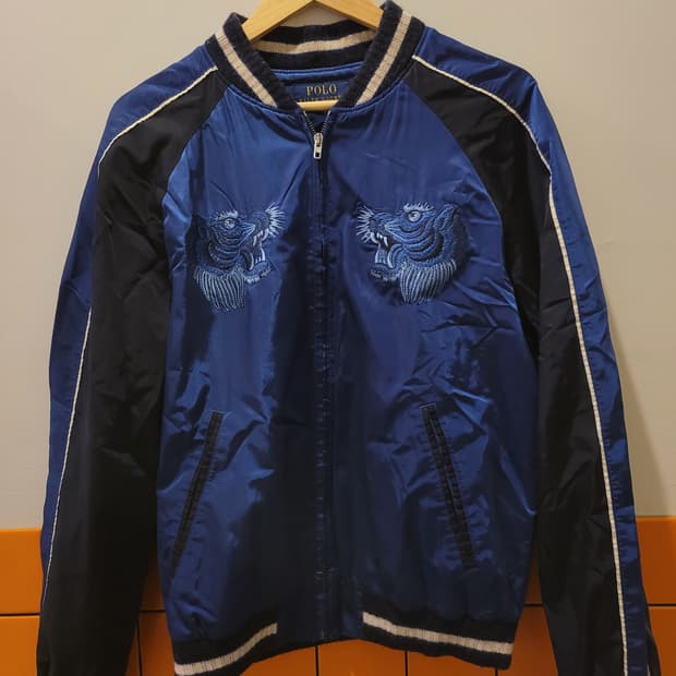 빈티지 폴로 랄프로렌 에어 베이스윙 스카쟌 