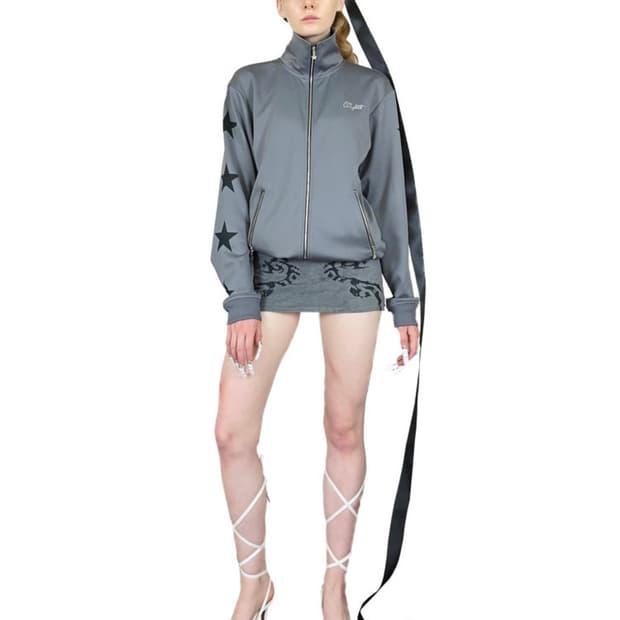 604SERVICE WINGS ZIP-UP JACKET