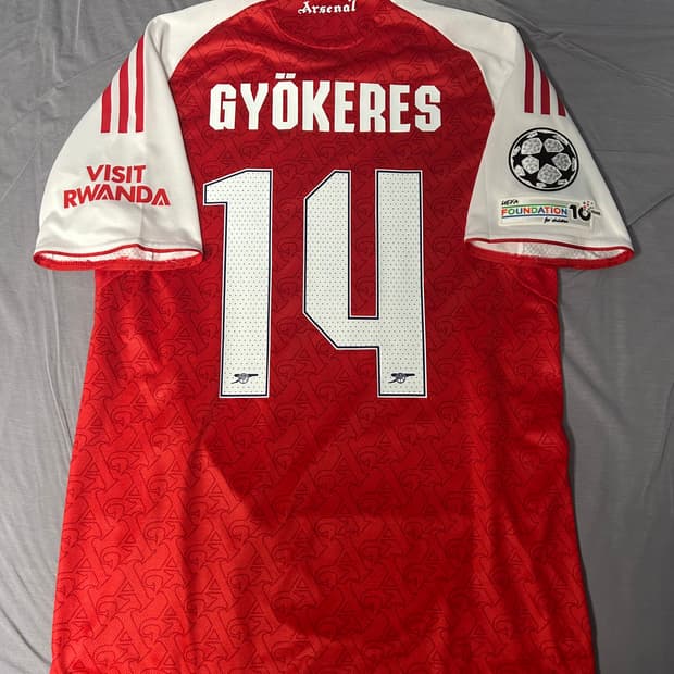 25/26 아스날 홈 어센틱 유니폼