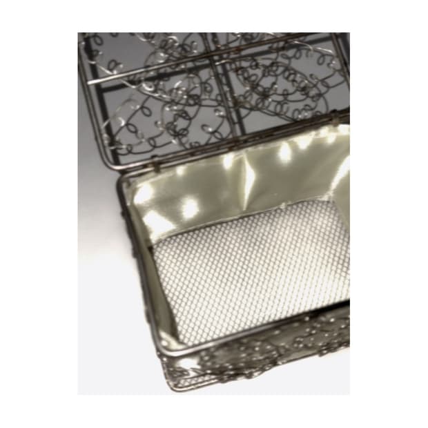 Wirework Storage Basket (Japan 90s)