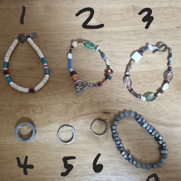 토우토우아카이브 퍼스텐 다이브인 반지 팔찌 등