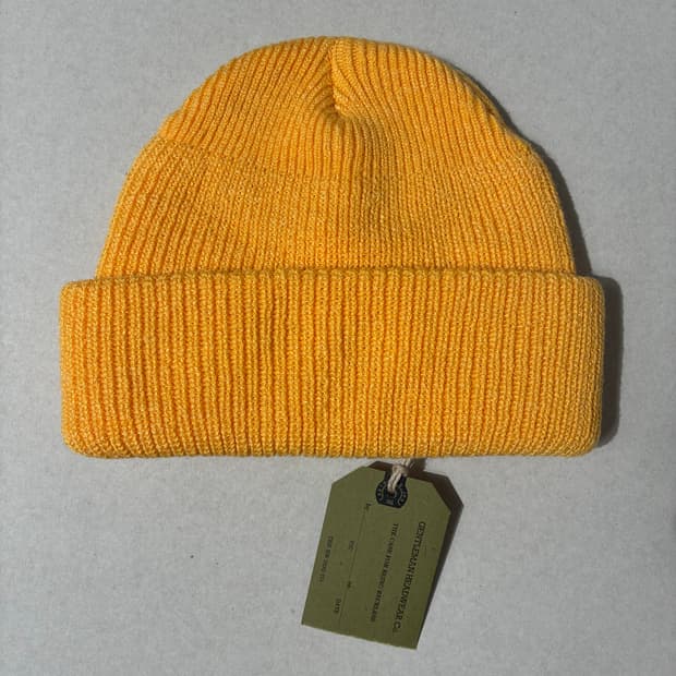 도그앤코 D 와치캡 비니 옐로우 O/S