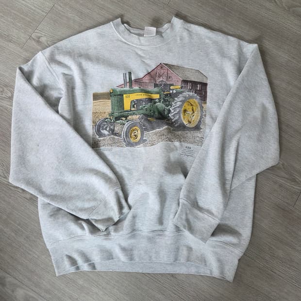 빈티지 그레이 스웻셔츠 XL~ XXL