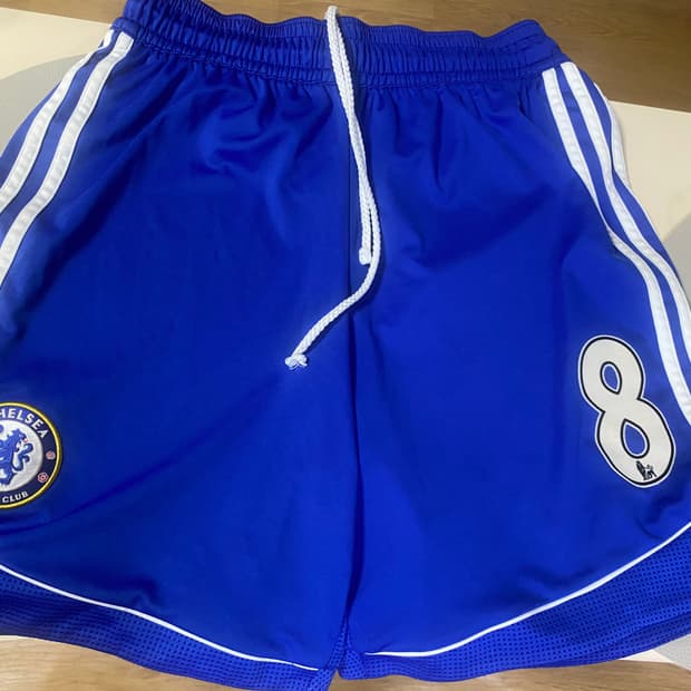 아디다스 첼시 런던 홈 풋볼 트랙팬츠 (남성용 L사이즈)