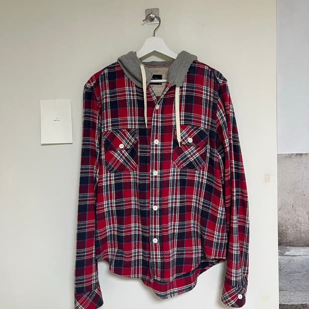 넘버나인 05aw 후드 셔츠