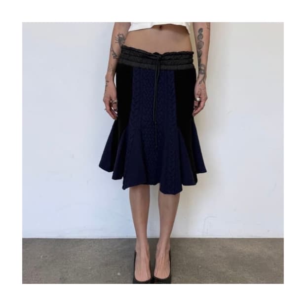 Sacai luck Knit Skirt