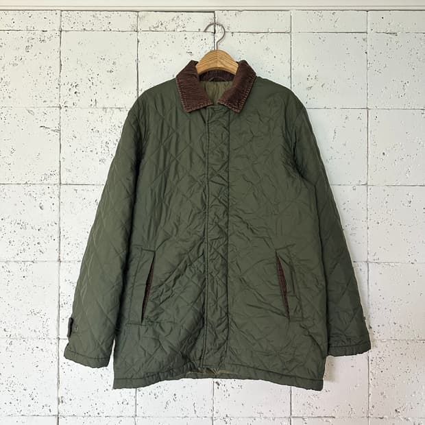 L 유니클로 퀼팅 자켓