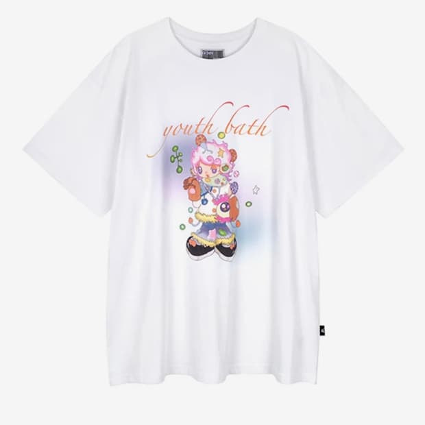YB X Oliwa Over-fit T-shirt 유스배스 올리와 콜라보