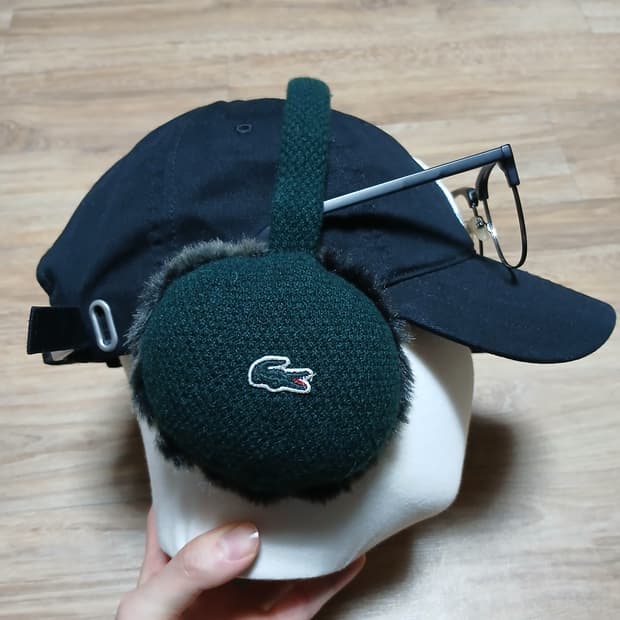 lacoste 라코스테 귀마개 귀도리 헤드셋 방한용품