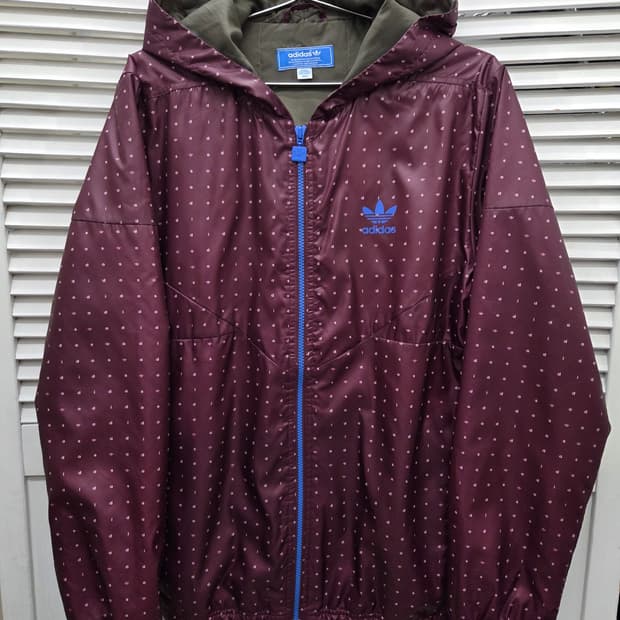 아디다스 바람막이 집업 자켓