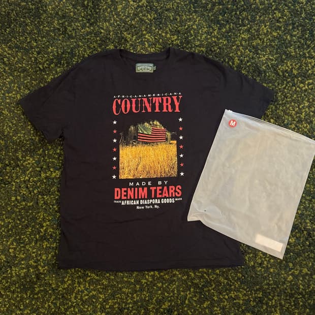 Denim Tears ADG Country SS Tee Black