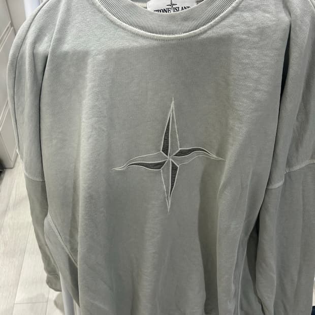 스톤아일랜드 오버핏 맨투맨