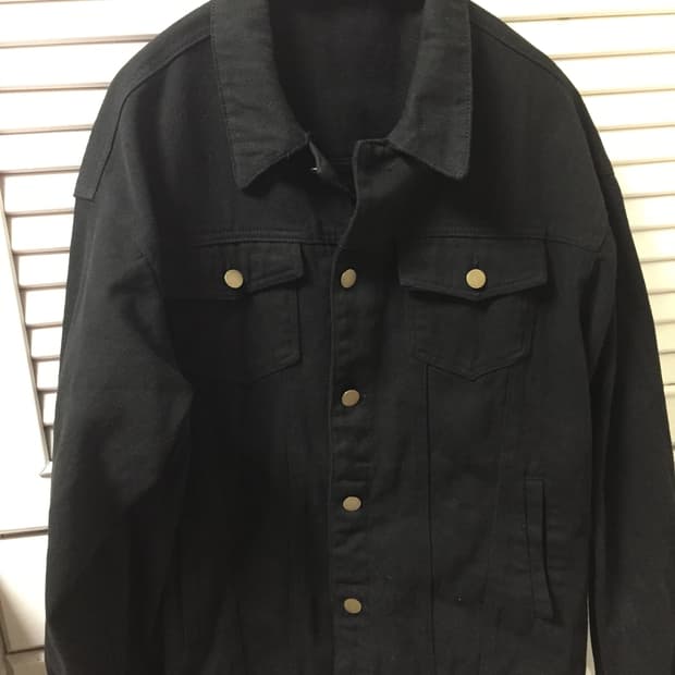 Youmant black cotton jacket