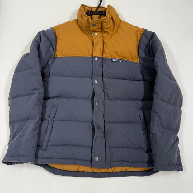 파타고니아 비비 다운 푸퍼 배색 패딩 95