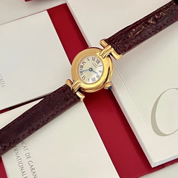 까르띠에 머스트 꼴리제 시계 / 정품감정서 케어