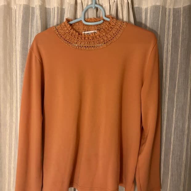 빈티지 오렌지 슬리브