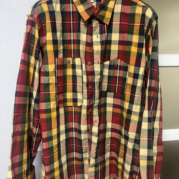 엔지니어드 가먼츠 체크셔츠 (24ss)