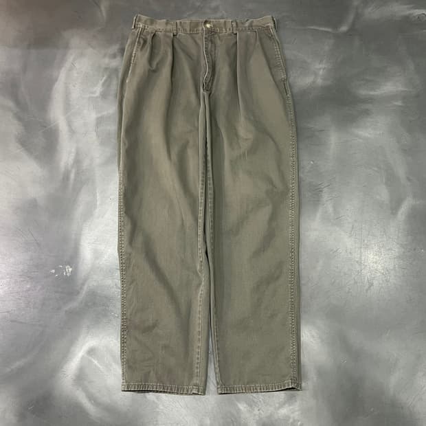  폴로랄프로렌 카키 투턱 치노팬츠 y15502