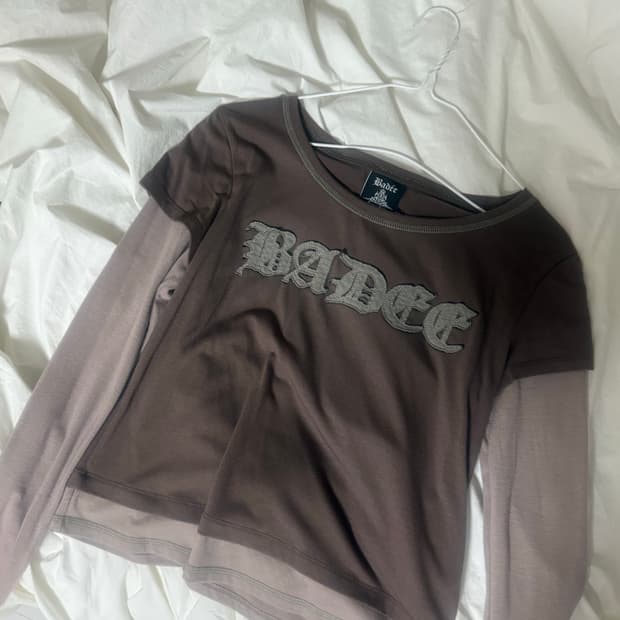 배디 레이어드 롱슬리브 badee