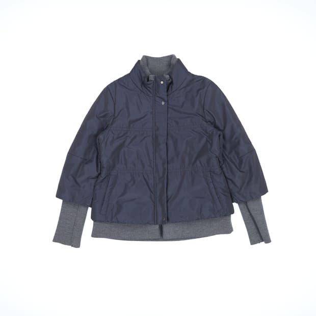 [85-94-155] 비씨비지 여성 토끼털 울 레이어드자켓 0102H1