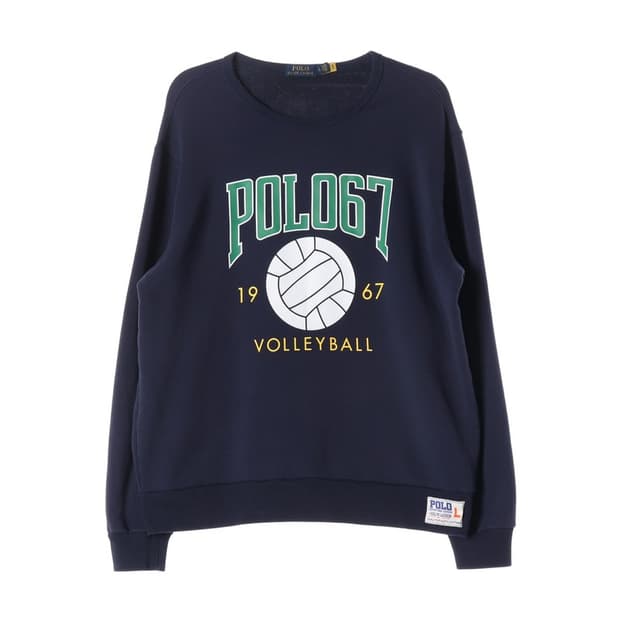 폴로 랄프로렌 네이비 67 발리볼 맨투맨 L