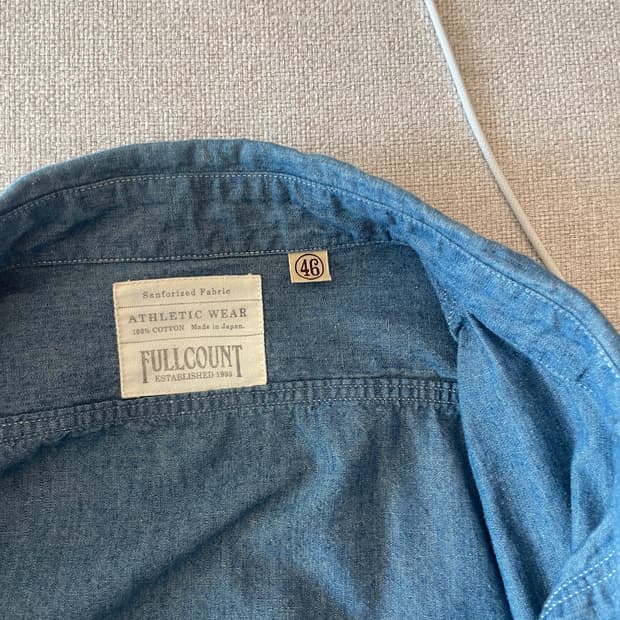 풀카운트 샴브레이 46사이즈