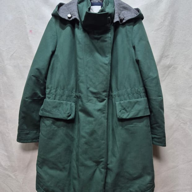 구호 구스 후드점퍼